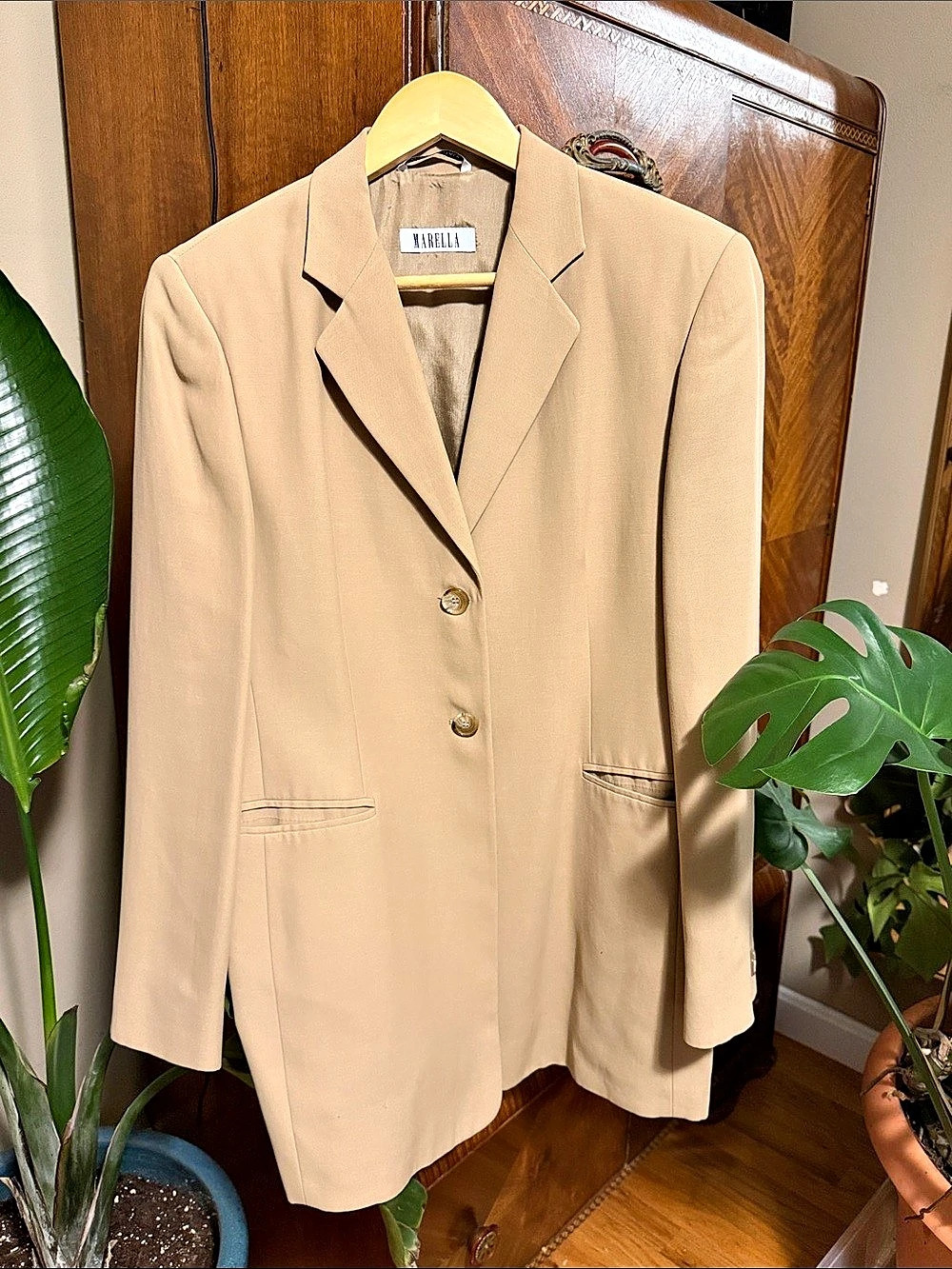 Marella Blazer in Camel
